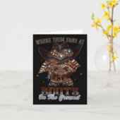 Carte Où Ils Vont Aux Bottes Sur La Ligne Da Ground Cowg (Fleur jaune)