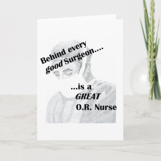 Carte OU infirmière (Devant)