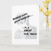 Carte OU infirmière (Fleur jaune)