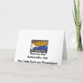 Carte ou Invitiation : Kunstschau Wien (exposition (Dos)