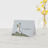 Carte Où sont les choses sauvages | Félicitations (Fleur jaune)