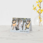 Carte Où sont les choses sauvages | Félicitations (Fleur jaune)