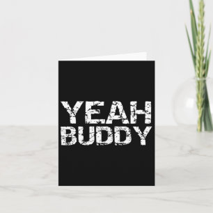 Carte Ouais Buddy Funny Exercice Dit Gym Entraînement Ci