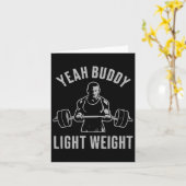 Carte Ouais Buddy Light Weight Bodybuilding Gym Weightli (Fleur jaune)