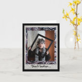 Carte Oubliez de marcher un mile dans mes chaussures Car (Fleur jaune)