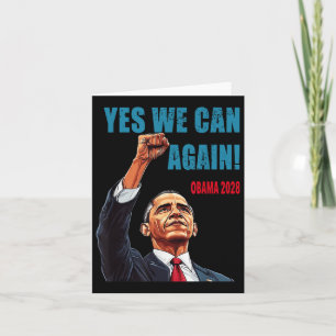 Carte Oui, nous pouvons à nouveau Obama Président 2028