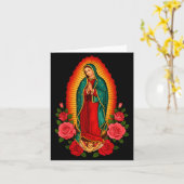 Carte Our Lady Virgen De Guadalupe Saint Virgin Mary - C (Fleur jaune)
