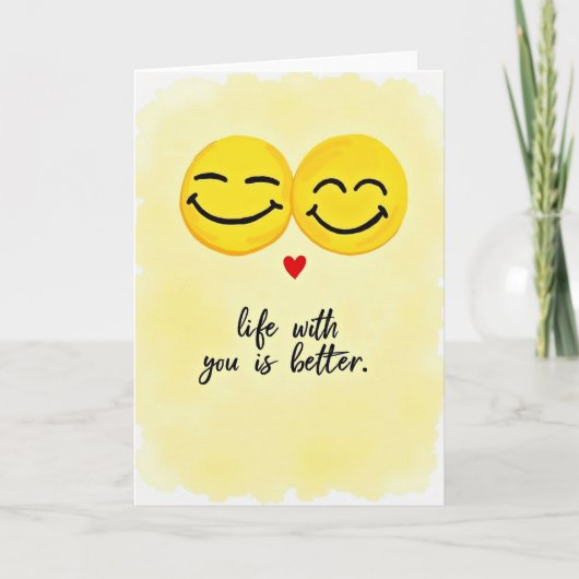 Carte Our Life Is Better Together Card (Devant)