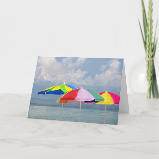 Carte "Our summer colors" Notecard (Devant)