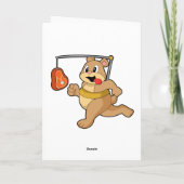 Carte Ours comme coureur (Dos)