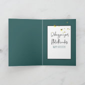 Carte Ours D'Anniversaire Avec Lucioles En Jar (Intérieur)