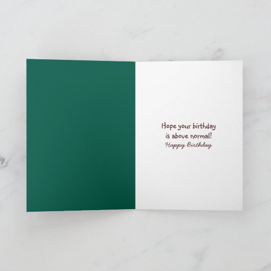 Carte Ours d'anniversaire dans le bateau de rangée (Intérieur)