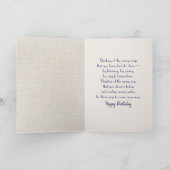 Carte Ours d'anniversaire et ballons pour filleule (Intérieur)
