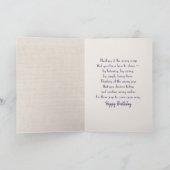 Carte Ours d'anniversaire et ballons pour soeur (Intérieur)