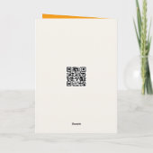 Carte Ours d'anniversaire mangeant du miel dans un pot (Dos)