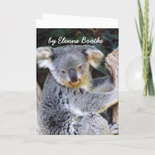 Carte Ours de koala Love_ (Dos)
