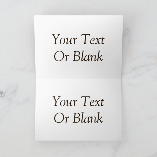 Carte Ours de plage (Intérieur)