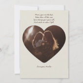 Carte Ours en aquarelle pour la fête des mamans (Dos)