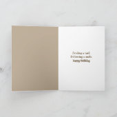 Carte Ours en peluche d'anniversaire dans une fenêtre pl (Intérieur)