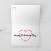Carte Ours en peluche de la Saint-Valentin (Intérieur)
