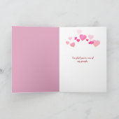 Carte Ours en peluche de la Saint-Valentin (Intérieur)