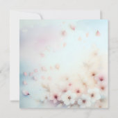 Carte Ours en peluche mignon, sauver la date (Dos)