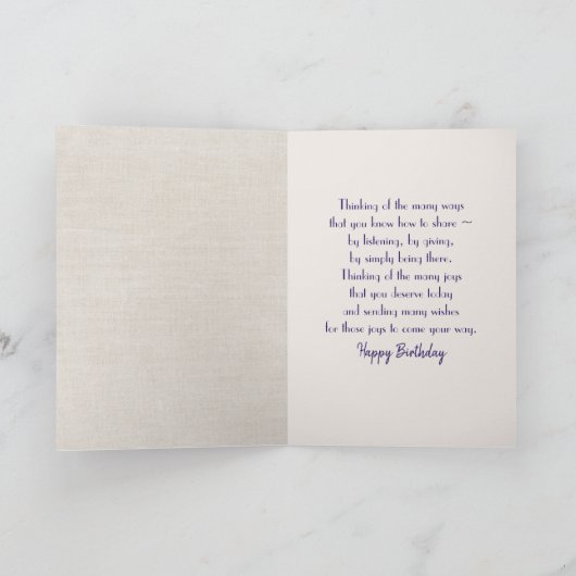 Carte Ours et ballons d'anniversaire pour ami (Intérieur)