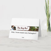 Carte Ours gris, encouragement militaire (Dos)