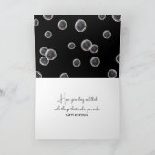 Carte Ours Panda Anniversaire Dans Bain De Bulle (Intérieur)