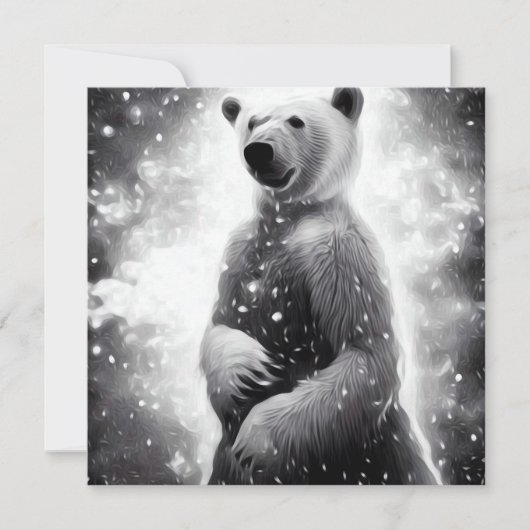 Carte Ours polaire (Devant)