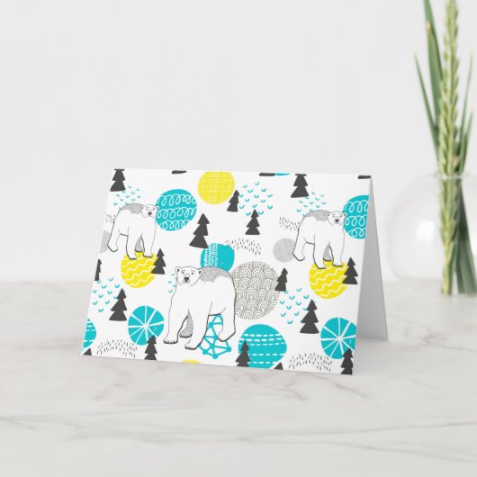 Carte Ours polaire (Devant)