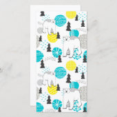 Carte Ours polaire (Devant / Derrière)