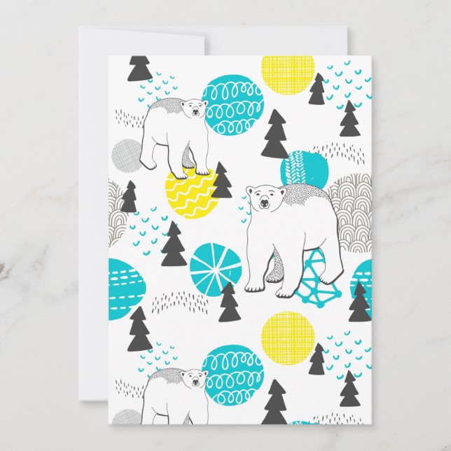 Carte Ours polaire (Devant)