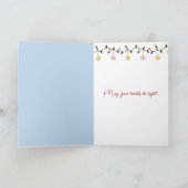 Carte Ours polaire de Noël (Intérieur)