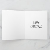 Carte Ours polaire de Noël personnalisé (Intérieur)