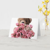 carte ours roses (Fleur jaune)