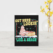 Carte Out Here Lookin' Like A Snack Christmas Cakes Debb (Fleur jaune)