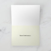 Carte Out of Office Funny Dog Greeting Card (Intérieur)