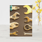 Carte Outils à main (Fleur jaune)