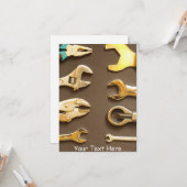 Carte Outils à main personnalisables (Devant/Arrière en situation)