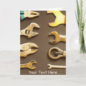 Carte Outils à main personnalisables (Devant)