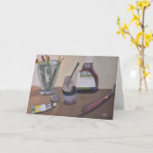 Carte Outils de l'artiste (Fleur jaune)