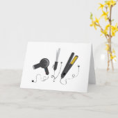 Carte Outils de liste de cheveux (Fleur jaune)