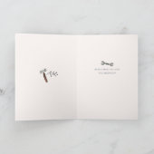 Carte Outils et choses cassées Fête des pères Papa (Intérieur)