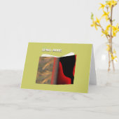 Carte Ouvrir le livre (Fleur jaune)