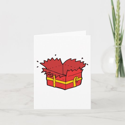 Carte Ouvrir le présent (Devant)