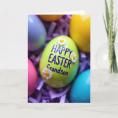 Carte Oval Easter Message Card (Devant)