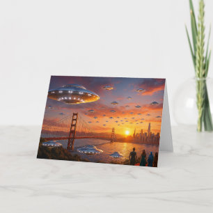 Carte OVNIs Science-fiction Fantastique San Francisco Go