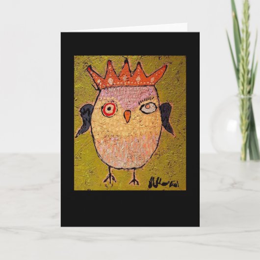 Carte Owl Three (Devant)
