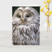 CARTE OWLS (Fleur jaune)